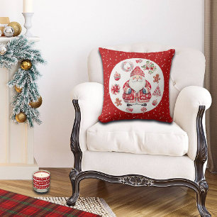 Skandinavier Santa Claus Red Kissen