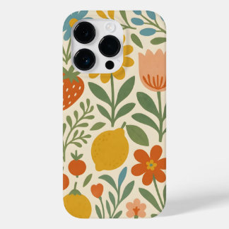 Skandinavisch Floral  Case-Mate iPhone 14 Pro Hülle