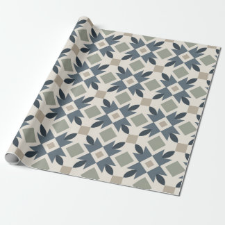 Skandinavisch Geometrisch Modern Nordisch Mitte de Geschenkpapier
