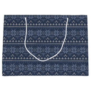Skandinavisch, Stricken Große Geschenktüte