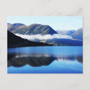 Skandinavische Berge, Nordsee, aufgenommen in Se Postkarte