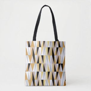 skandinavische Design Dreiecke nahtlos Muster vin Tasche