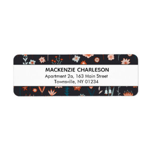 skandinavische dunkle Blume