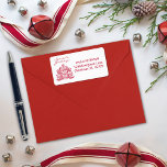 Skandinavische Folk Kunst Nordic Christmas Tree Adressaufkleber<br><div class="desc">Liebe Sie das traditionelle skandinavische Weihnachtsambiente im Volkskunststil? Es ist ein skurriler, charmanter Stil, der so gemütlich aussieht! Dieser kleine Weihnachtsbaum fügt sicher genau die richtige Touch zu Ihrem Urlaub hinzu. Genießen Sie den zeitlosen Charme der Urlaubssaison mit einer angenehmen Verbindung von Tradition und Natur. Dieses aufwändige Design zeigt einen...</div>
