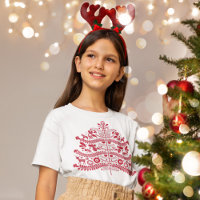 Skandinavische Folk Kunst Nordic Christmas Tree