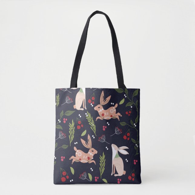 Skandinavische Folklore Tasche (Vorderseite)