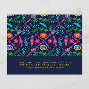 Skandinavische Folklorekunst - Blume Jährliches Sc