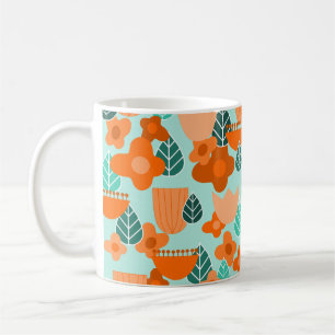 Skandinavische Frühlingskaffee-Tasse Kaffeetasse