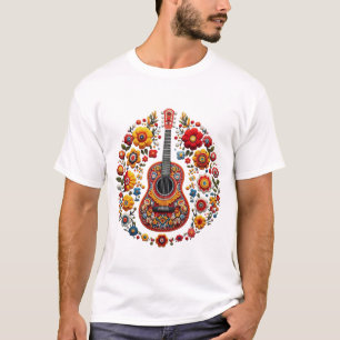 Skandinavische Gitarre: Gitarrist Art T-Shirt