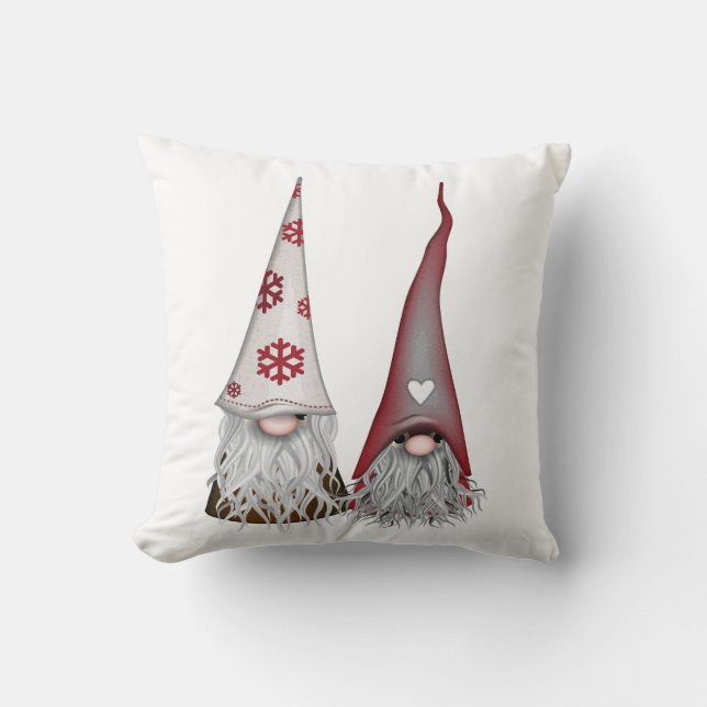 Skandinavische Gnomaden-Kissen Kissen (Vorderseite)
