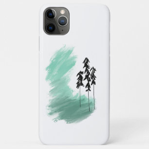 Skandinavische grüne Baumkunst einfache moderne Mi Case-Mate iPhone Hülle
