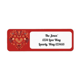 Skandinavische HerzValentine