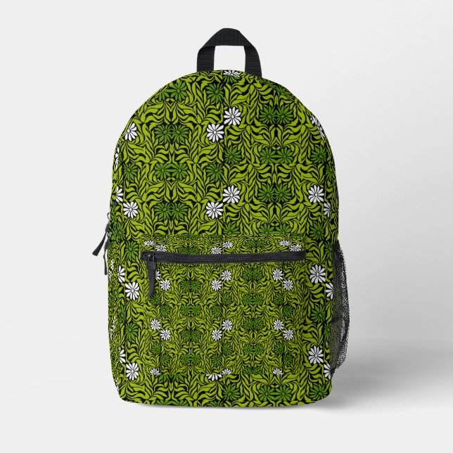 skandinavische Innendekoration Bedruckter Rucksack (Vorderseite)
