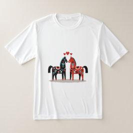 Skandinavische Pferde T-Shirt