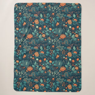 Skandinavische Pflanze und Blume Sherpadecke