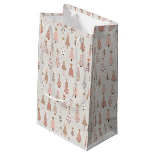 Skandinavische Rose-Weihnachtsbeutel Kleine Geschenktüte