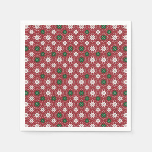 Skandinavische Selburose-Weihnachtsedition 1 Serviette