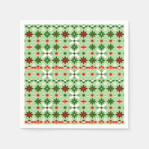 Skandinavische Selburose-Weihnachtsedition 4 Serviette