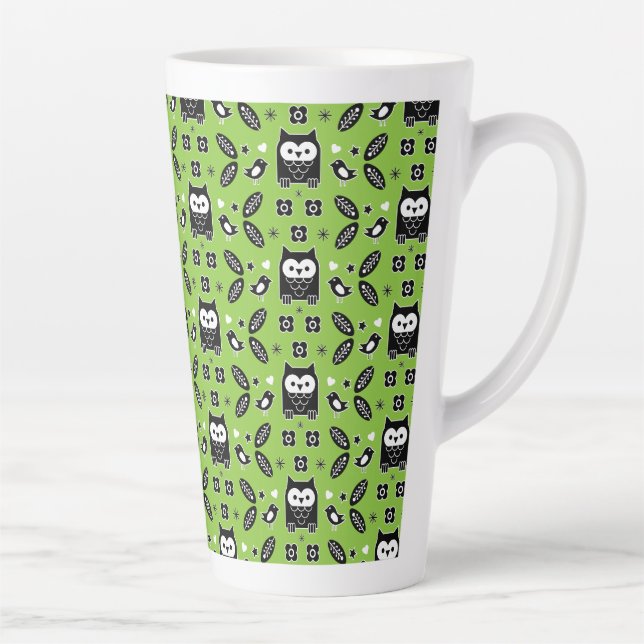 Skandinavische Vogelkunst Milchtasse (Rechts)
