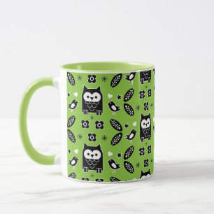 Skandinavische Vogelkunst Tasse