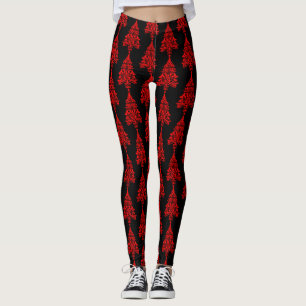 Skandinavische Weihnachtsbaumdekorationen Leggings