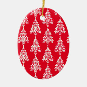 Skandinavische Weihnachtsdekorationen Keramik Ornament