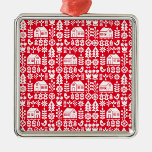 Skandinavische Weihnachtsdekorationen Ornament Aus Metall