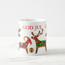 Skandinavische Weihnachtsfeiertage-Tasse Kaffeetasse