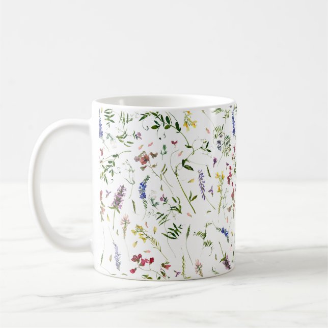 Skandinavische Wildblumen Meadow Kaffeetasse (Links)