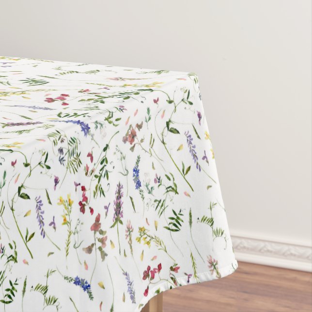 Skandinavische Wildblumen Meadow Tischdecke (Beispiel)