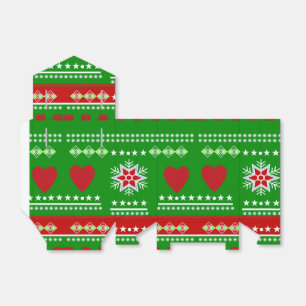 Skandinavische Winterlandschaft Geschenkschachtel