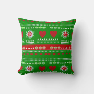 Skandinavische Winterlandschaft Kissen