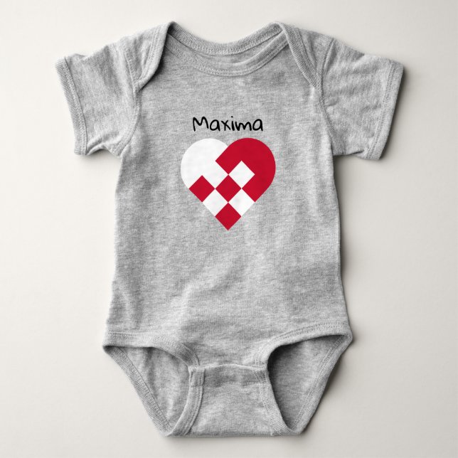 Skandinavischer Baby Bodysuit Baby Strampler (Vorderseite)