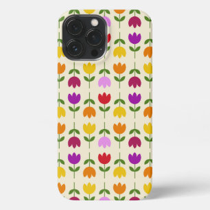 Skandinavischer Stil farbenfroh auf der Krm-Blume  iPhone 13 Pro Max Hülle