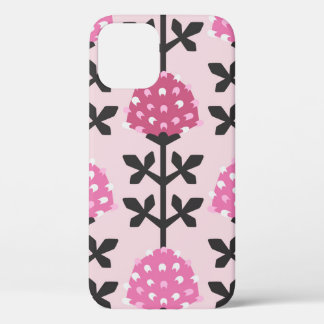 Skandinavischer Stil Klee Blumen Vintag nahtlos  Case-Mate iPhone Hülle