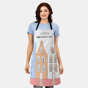 Skandinavischer Stil Minimalismus Pastell Farben Schürze