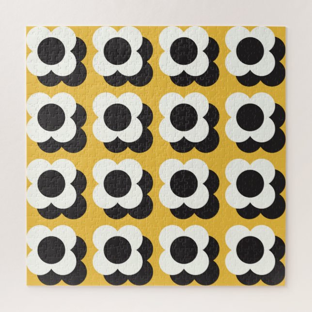 skandinavischer Stil, Vintages Blumenmuster (Vertikal)