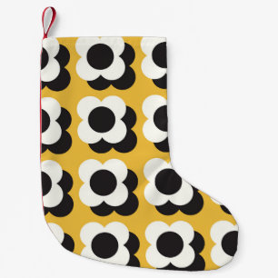 skandinavischer Stil, Vintages Blumenmuster Kleiner Weihnachtsstrumpf