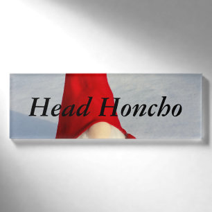 Skandinavischer WeihnachtsGnome Namenschild