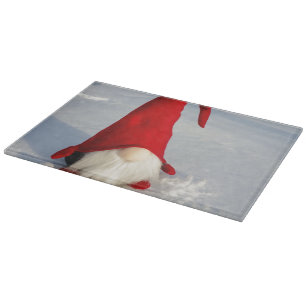Skandinavischer WeihnachtsGnome Schneidebrett