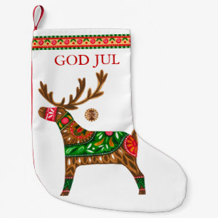 skandinavischer WeihnachtsStrumpf Kleiner Weihnachtsstrumpf