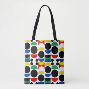 Skandinavisches Bauhaus Mid Century Muster Tasche