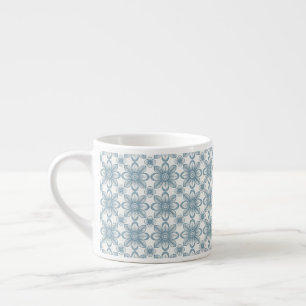 Skandinavisches Blumenmuster Espressotasse