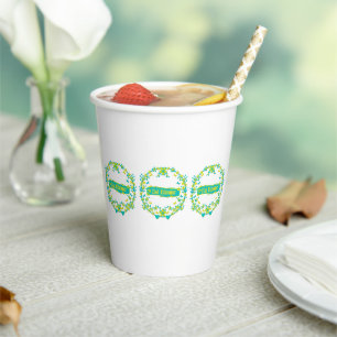 skandinavisches Design, Glad midsommar Pappbecher