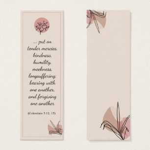 Skandinavisches Elegant Bläserbibel Verse Lesezeic