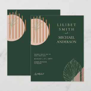 Skandinavisches Japandi - Abstrakte Formen SAVE TH