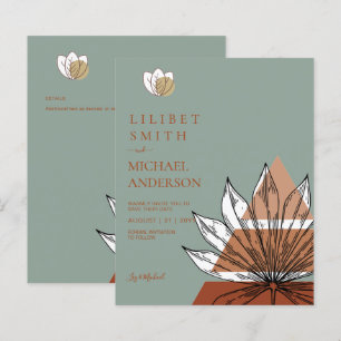 Skandinavisches Japandi - Abstrakte Formen SAVE TH