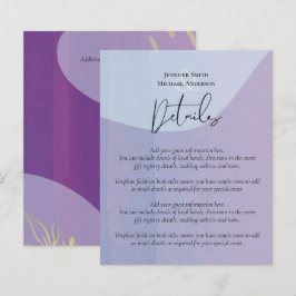 Skandinavisches Japandi Moderne Abstrakte Hochzeit