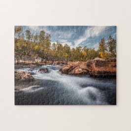 skandinavisches Landschaftsbild-Foto