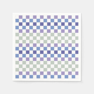 Skandinavisches minimalistisches Pastellgrün und L Serviette